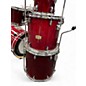 Used Yamaha 5 Piece Stage Custom Candy Apple Red Drum Kit
