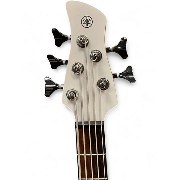 Used Yamaha TRBX505 Polar White Electric Bass Guitar