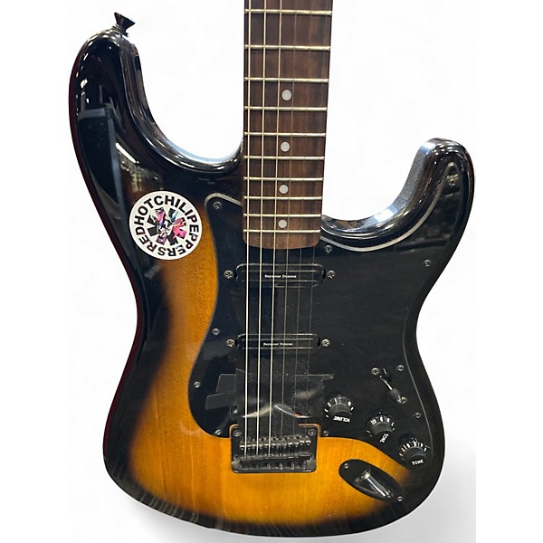 Used Squier Affinity Stratocaster 2 Color Sunburst Solid Body Electric Guitar