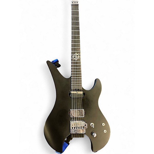 Used Schecter Guitar Research Synyster Gates Custom-6 TR-S Headless Signature Black Solid Body Electric Guitar