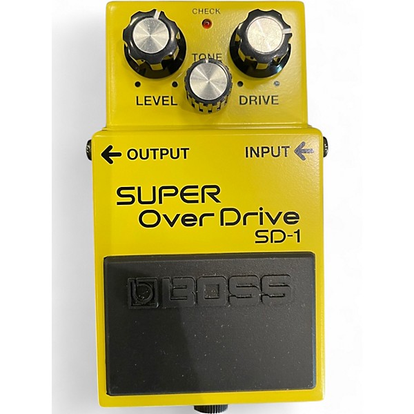 Used BOSS SD1 Super Overdrive Effect Pedal