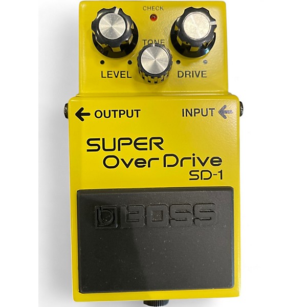 Used BOSS SD1 Super Overdrive Effect Pedal