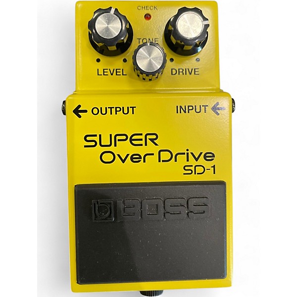 Used BOSS SD1 Super Overdrive Effect Pedal