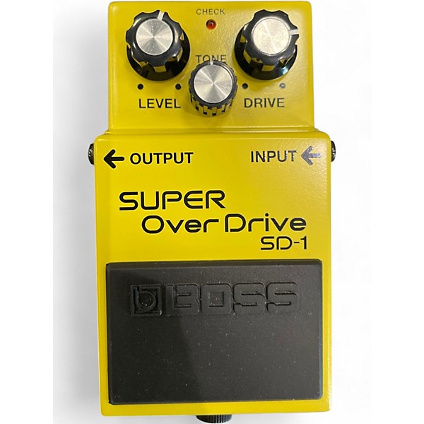 Used BOSS SD1 Super Overdrive Effect Pedal