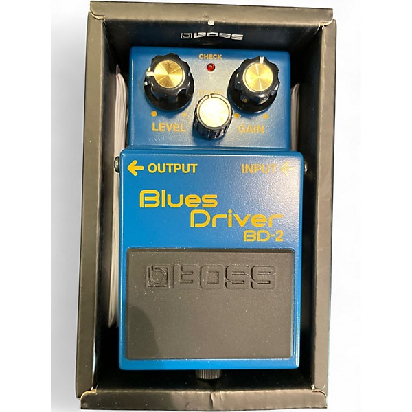 Used BOSS BD2 Blues Driver Effect Pedal
