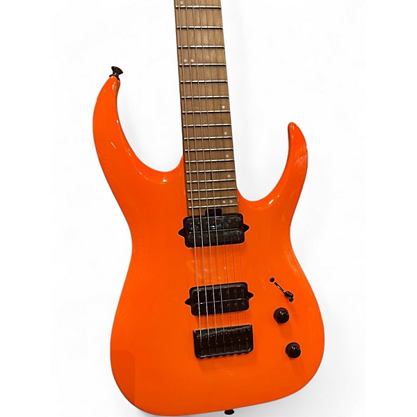 Used Jackson Pro Series Misha Mansoor Signature Juggernaut HT6 Orange Solid Body Electric Guitar