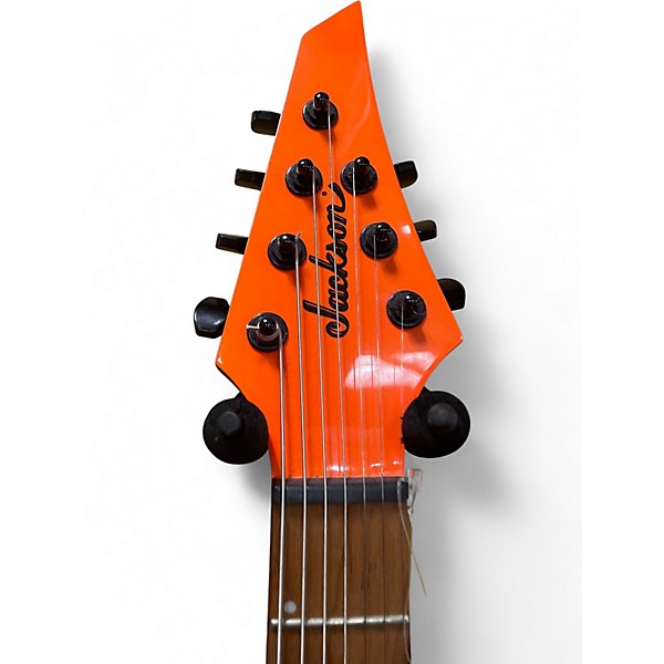Used Jackson Pro Series Misha Mansoor Signature Juggernaut HT6 Orange Solid Body Electric Guitar