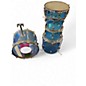 Used Ludwig 5 Piece Vistalite Blue Drum Kit thumbnail