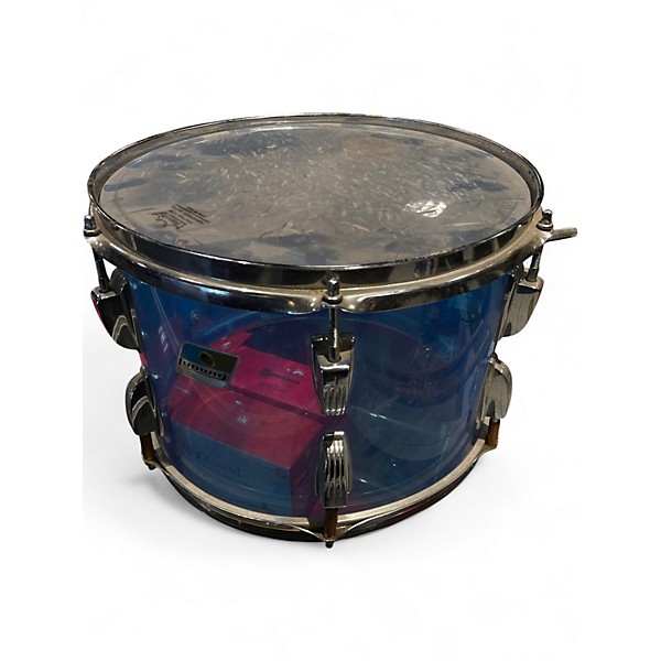 Used Ludwig 5 Piece Vistalite Blue Drum Kit