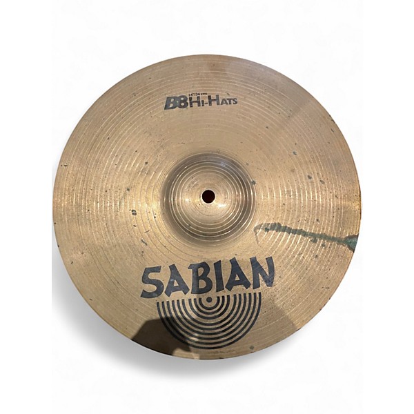Used SABIAN 14in B8 Hi Hat Pair Cymbal