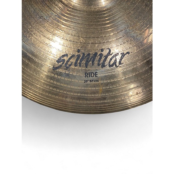 Used Zildjian 20in Scimitar Ride Cymbal