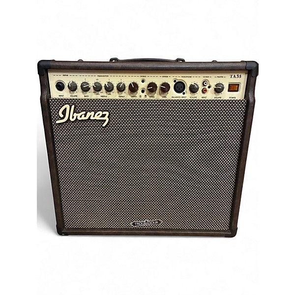 Used Ibanez TROUBADOOR TA 35 Acoustic Guitar Combo Amp