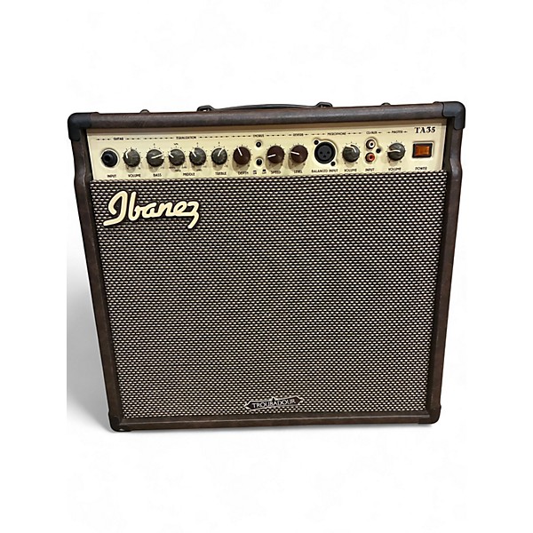 Used Ibanez TROUBADOOR TA 35 Acoustic Guitar Combo Amp
