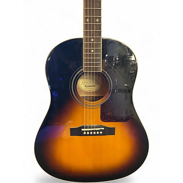 Used Epiphone AJ220S 2 Color Sunburst Acoustic Guitar