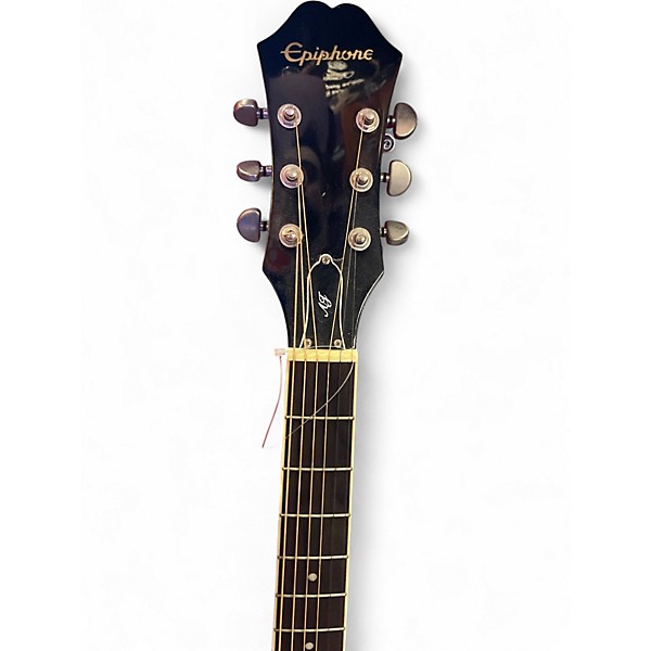 Used Epiphone AJ220S 2 Color Sunburst Acoustic Guitar