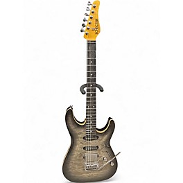 Used Schecter Guitar Research California Classic Charcoal Burst Solid Body Electric Guitar