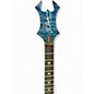 Used B.C. Rich NJ Series Warlock Blue Solid Body Electric Guitar