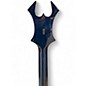 Used B.C. Rich NJ Series Warlock Blue Solid Body Electric Guitar
