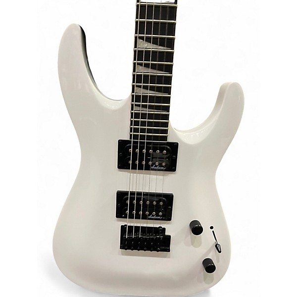 Used Jackson DINKY JS 22 Pearl White Solid Body Electric Guitar