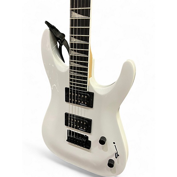 Used Jackson DINKY JS 22 Pearl White Solid Body Electric Guitar