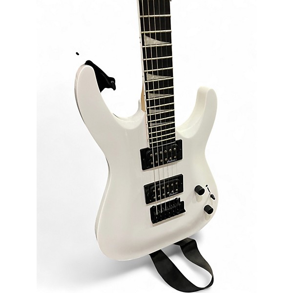 Used Jackson DINKY JS 22 Pearl White Solid Body Electric Guitar