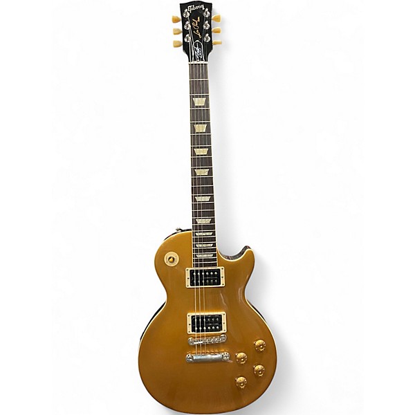 Used Gibson Slash "Victoria" Les Paul Standard Gold Top Solid Body Electric Guitar