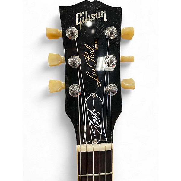 Used Gibson Slash "Victoria" Les Paul Standard Gold Top Solid Body Electric Guitar