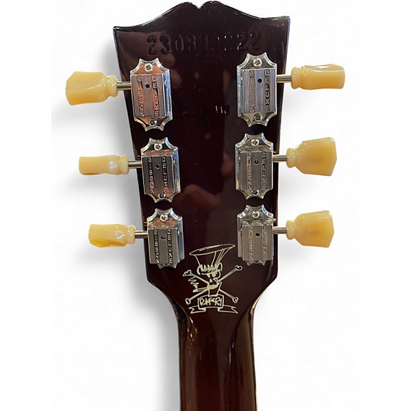 Used Gibson Slash "Victoria" Les Paul Standard Gold Top Solid Body Electric Guitar