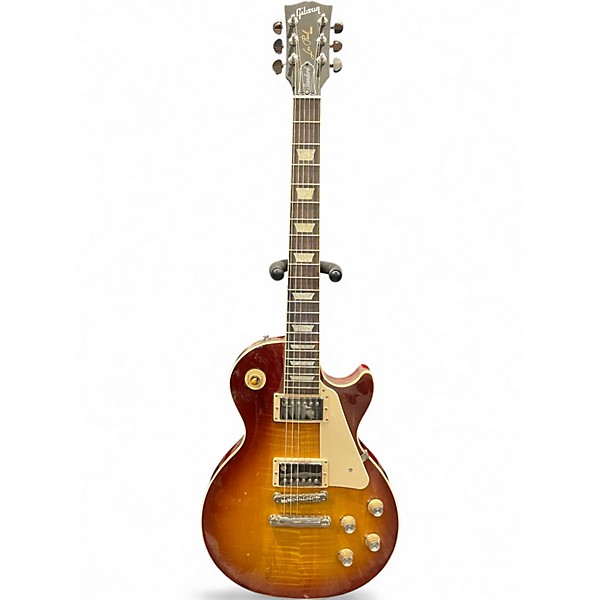 Used Gibson Les Paul Standard 1960S Neck 3 Color Sunburst Solid Body Electric Guitar