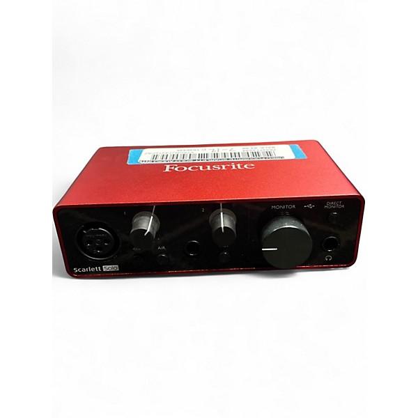 Used Focusrite Scarlett Solo Audio Interface