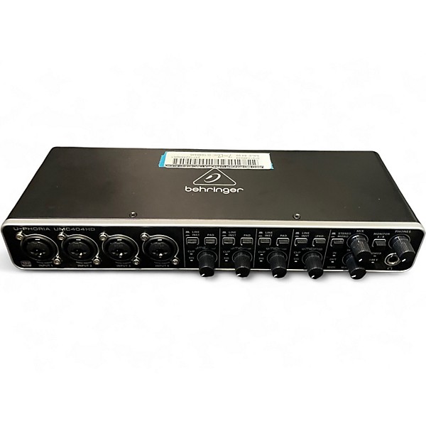 Used Behringer U-Phoria UMC404HD Audio Interface