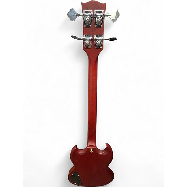 Used Gibson SG Bass Red Electric Bass Guitar