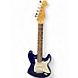 Vintage 1993 Fender Standard Stratocaster Blue Solid Body Electric Guitar thumbnail