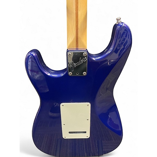 Vintage 1993 Fender Standard Stratocaster Blue Solid Body Electric Guitar