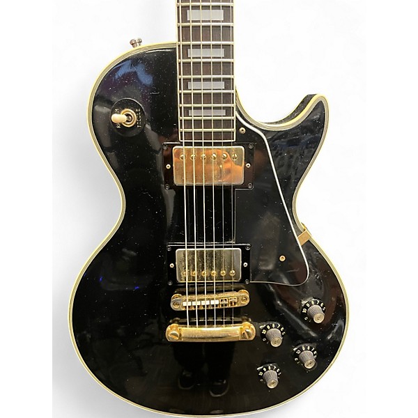 Vintage 1978 Ibanez MIJ LP SINGLE CUT COPY Black Solid Body Electric Guitar