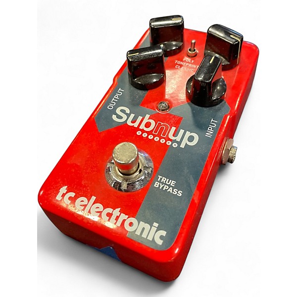 Used TC Electronic Sub N Up Octaver Effect Pedal