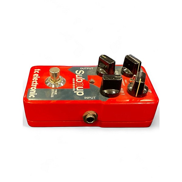 Used TC Electronic Sub N Up Octaver Effect Pedal