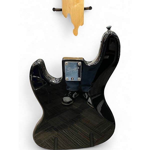 Used Squier Affinity Jazz Bass V 5 String Black Electric Bass Guitar