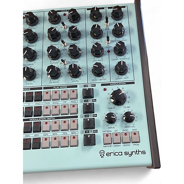 Used Erica Synths perkons hd-01 Drum Machine