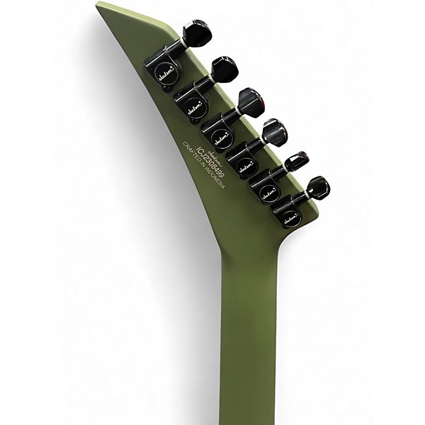 Used Jackson X SERIES SOLOIST OLIVE DRAB Solid Body Electric Guitar