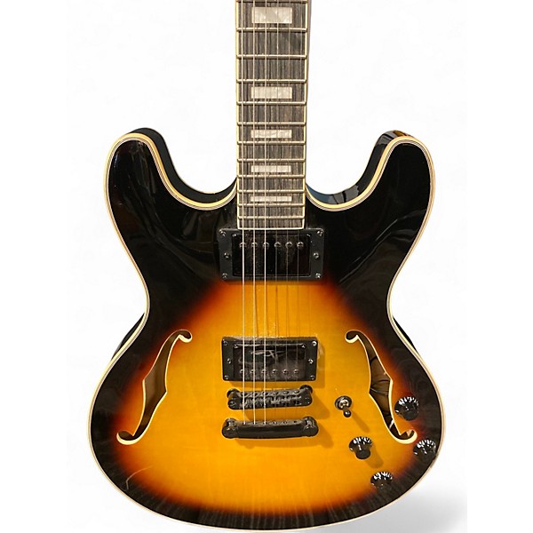 Used Indio HOLLOWBODY 2 Color Sunburst Hollow Body Electric Guitar