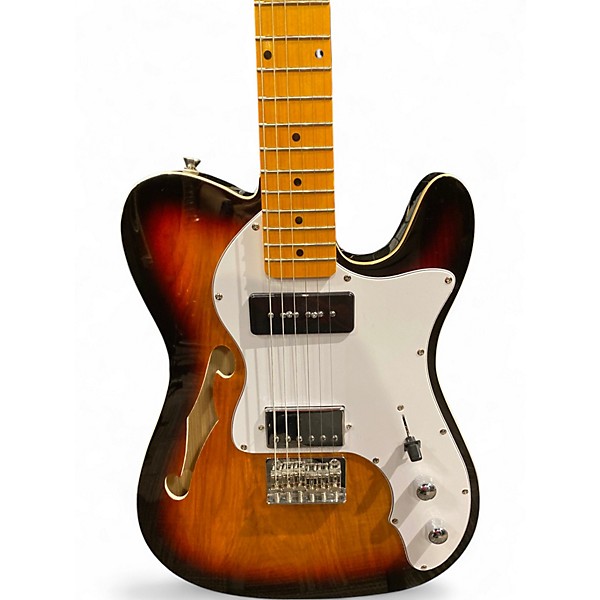 Used Gearit GTL 200 2 Color Sunburst Hollow Body Electric Guitar