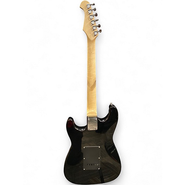 Used Indio Strat Style 2 Color Sunburst Solid Body Electric Guitar