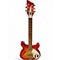 Used Ivy FIREGLO 2 Tone Sunburst Hollow Body Electric Guitar thumbnail