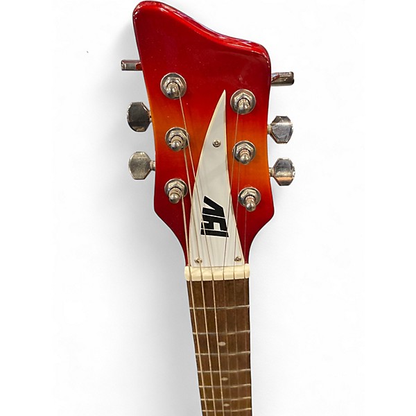 Used Ivy FIREGLO 2 Tone Sunburst Hollow Body Electric Guitar