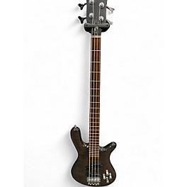 Used Warwick Streamer LX 4 String TRANS BLACK Electric Bass Guitar