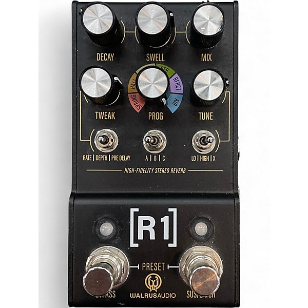 Used Walrus Audio MAKO SERIES R1 REVERB Effect Pedal