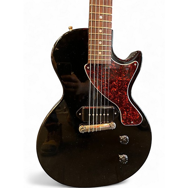Used Gibson Les Paul Junior Ebony Solid Body Electric Guitar