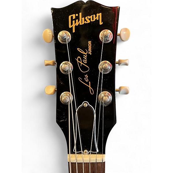Used Gibson Les Paul Junior Ebony Solid Body Electric Guitar