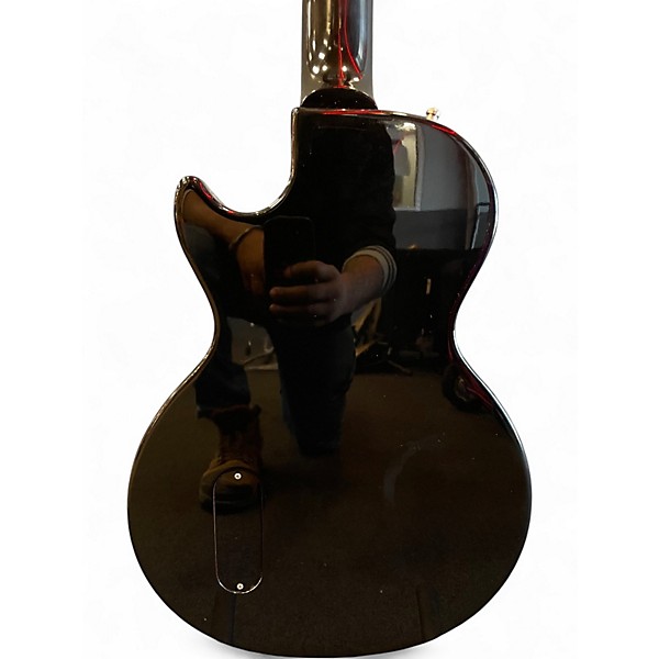 Used Gibson Les Paul Junior Ebony Solid Body Electric Guitar